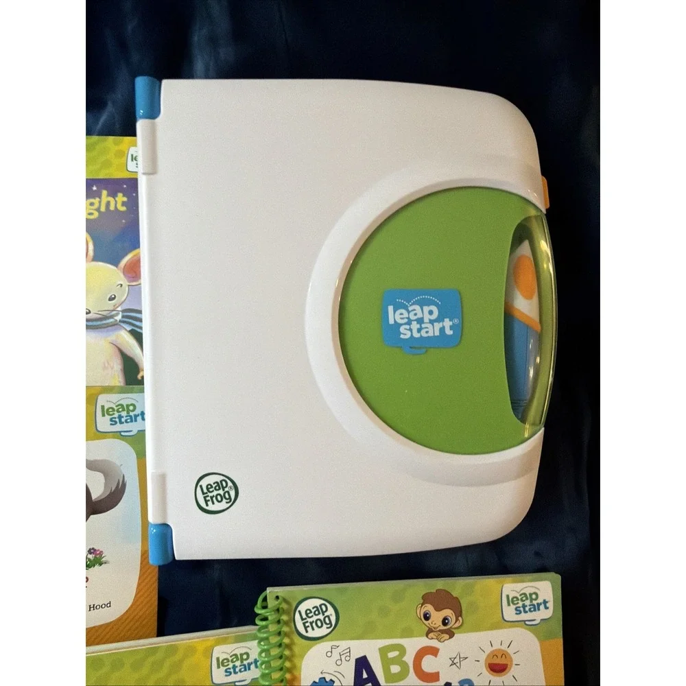 Leap Start 3D Learning System 4 Books Grace Wolf Mice Tested Works Preschool